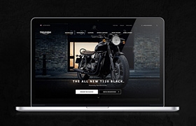 网站制作之摩托车网站设计