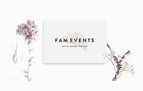 网站设计之FAM EVENTS设计方案