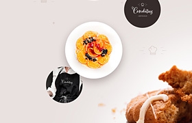 网站设计之美食类设计