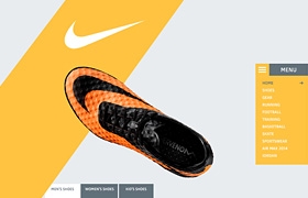 网站设计之Nike Shop Redesign