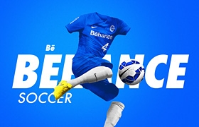 网站设计之足球队品牌设计